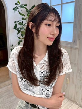 リコバイアフロート(riko by afloat) 顔まわりカット/レイヤーカット/ナチュラル