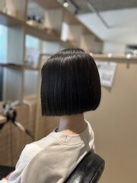 ヘアーオアシス ビオトープサン(Hair Oasis biotope SUN) 髪質改善トリートメントでまとまるボブ