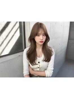 渋谷駅3分★圧倒的技術を誇る人気美容室【カット+カラー+TR\8980】透明感のある垢抜け韓国ヘアが大好評◎