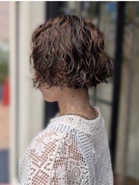 ビューティービースト 西町店(beauty:beast) ミニボブ/ウェーブパーマ