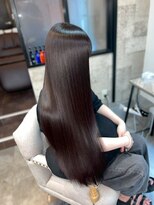 ハル 新宿(haru)&nbsp;ウォームブラウン/髪質改善/韓国風/モテ髪/さらツヤロング