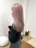 バド(bado) クリアピンク/透明感カラー/レイヤーカット/髪質改善/本町