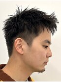 MEN’S/スパイキーショート/藤沢美容院