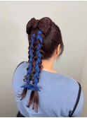 リボンヘア