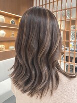 オーガニックトリコ 所沢(organic+tricot)&nbsp;40代50代◎秋カラー◎大人グレージュハイライト×レイヤー