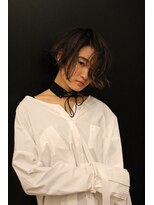 ネオリーブギンザ 銀座店(Neolive GINZA)&nbsp;ショートボブ パーマ ハイライト☆銀座美容室