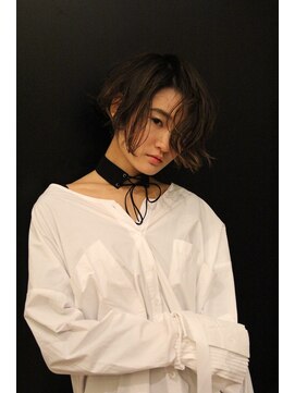 ネオリーブギンザ 銀座店(Neolive GINZA) ショートボブ パーマ ハイライト☆銀座美容室