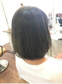 切りっぱなしボブ