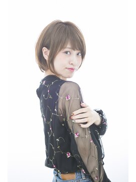 フーガヘアー 元住吉店(FUGA hair) 大人かわいいセンシュアルショートボブ20代30代40代50代