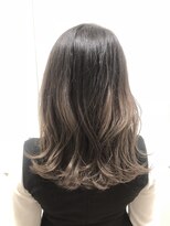 エイト新宿店(EIGHT shinjuku)&nbsp;【EIGHT新宿】デザインカラー_切りっぱなしボブ