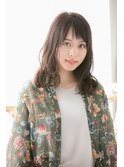 揺らぎほつれウェーブヘア