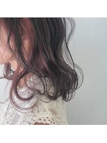 カナタバイフィール 西荻窪(CANATA by feel)&nbsp;スモーキーピンク×インナーカラー