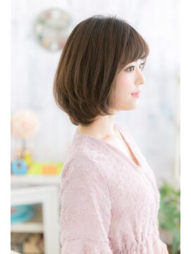 ミック ヘアアンドビューティー 大山店(miq  Hair&Beauty) ふわっと♪ナチュラルフェミニンボブ