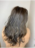 外国人風カラー＿くせ毛風,ヘアアレンジ,クラシカル