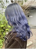 【Gallica 原宿】外国人風カラー ☆ブルーグラデーション☆