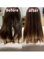 アトリエ リアン(atelier Lian)&nbsp;☆髪質改善トリートメント☆ビフォーアフター