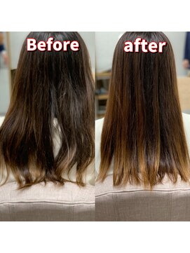 アトリエ リアン(atelier Lian) ☆髪質改善トリートメント☆ビフォーアフター