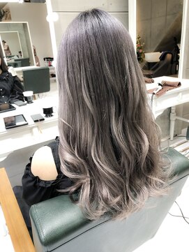 デイズ(days) アッシュベージュ#デジタルパーマ#大人かわいい