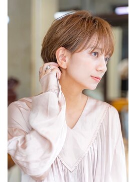 ロジッタ(ROJITHA) 【ROJITHA】センシュアルショート×アッシュベージュ