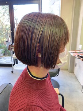 レガロ(Regalo) ボブ×ベージュカラー【春日井 R egalo レガロ】