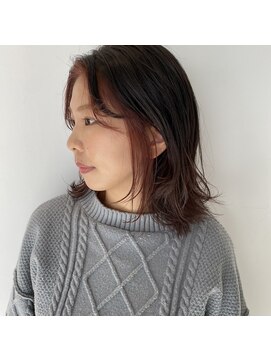 ザ ラボ アングゥ(The Labo ungu) フェイスフレーミング×ピンクベージュ