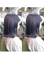 ヘアーサロン リバース(Hair Salon Rebirth)&nbsp;【防府/Rebirth】ラベンダーブルー×ダークグレー