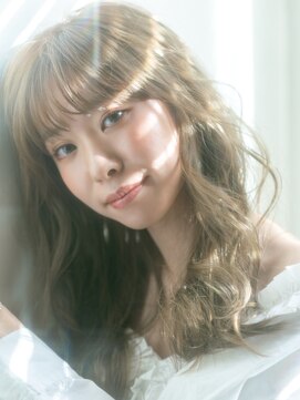 エミュ 表参道 青山(emu) 【emu井上信洋】透明感ミルクティーベージュロング【エミュ】