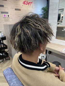 ゴートヘアタカツキ(GOAT hair) 【 ツイストスパイラル★ 】ハイライト付き