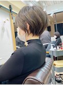 30代40代50代・大人ショートボブ・白髪ぼかし・小顔カットBISA