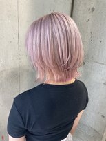 ラニヘアサロン(lani hair salon) ピンクミルクティー/韓国ヘア/小顔ショート