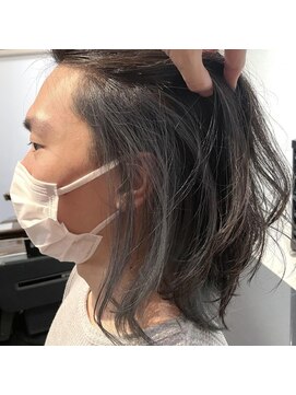ネオヘアー 京成曳舟店(NEO Hair) アイスグレー/ブリーチ/ダブルカラー/墨田区/曳舟