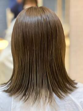 ヴィヴァーチェイルソーレ(VIVACE ilsole) 髪質改善カラー★ハイライトミルクティベージ30代40代50代