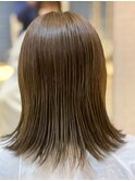 髪質改善カラー★ハイライトミルクティベージ30代40代50代