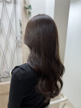 美容室 パルス 静岡鷹匠店(PALS) チョコレートブラウン 髪質改善 透明感カラー