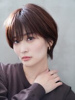 ブレラ ヘアー デザイン(Brella hair design)&nbsp;【Brella hair design】　クールショート×スモーキーアッシュ
