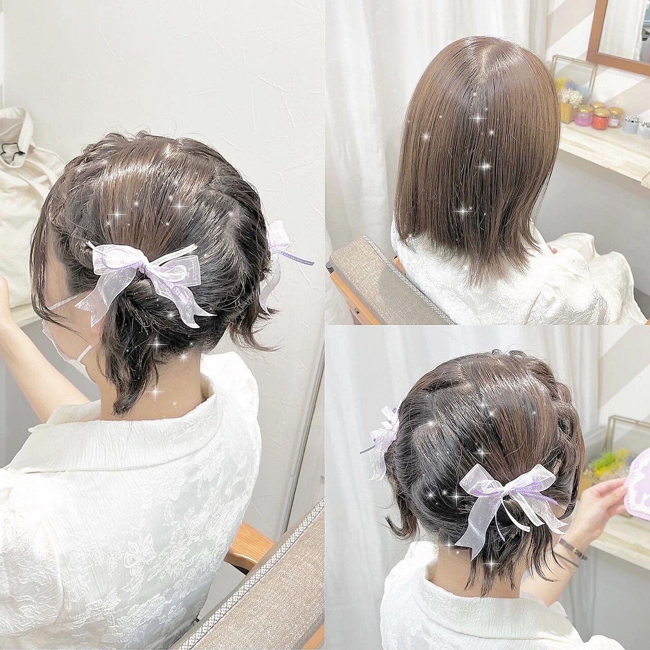 産型ヘアメ 地雷系ヘアメ クラゲヘア：L029748301｜秋葉原コットン
