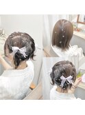 産型ヘアメ　地雷系ヘアメ　クラゲヘア