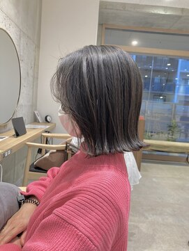 フーチー クーチー アマティー 豊中店(FUCHI KUCHI amati) @fuchi_kuchi.okada[大阪豊中/外はねボブ/地毛風ストレート]