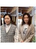 ディレクター「山口、池田」[AVEDAカラー+AVEDAトリートメント]+カット