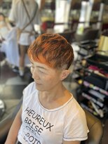 グリッツ (GLITZ) ベールオレンジカラー×ベリーショート