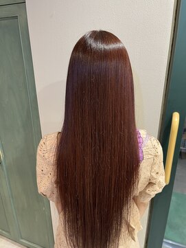 ヘアサロン ナノ(hair salon nano) ロングヘア/イルミナカラー/アンバー/秋おすすめカラー/艶髪
