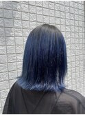 グラデーションネイビーブルー☆【板橋】