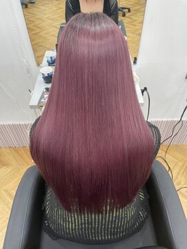 ティア 高知店(TIA) 艶々カシスピンクカラー