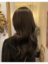 透明感ベージュカラー