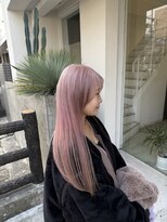 タイドヘア 茨木店(TIDE HAIR)&nbsp;くすみピンク