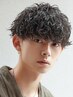 メンズカット＋ツイスト/スパイラルパーマ　￥17,930→￥13,800