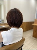 ショートボブパーマ