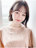 大人かわいい♪切っぱなしボブ［髪質改善/池袋&目白&大塚］