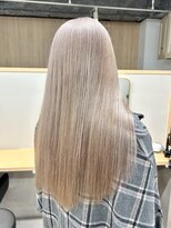 トト 船橋店(toto.)&nbsp;◇ホワイトブロンド細めハイライトホワイトグレージュ[船橋]