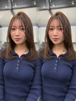 シーシンジュク 新宿南口(Sea shinjuku)&nbsp;ブリーチなしダブルカラーで作るオリーブベージュ！